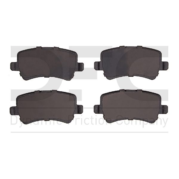 2016-2018 Volvo V60 Disc Brake Pad Set - Rear (Dynamic Friction)
