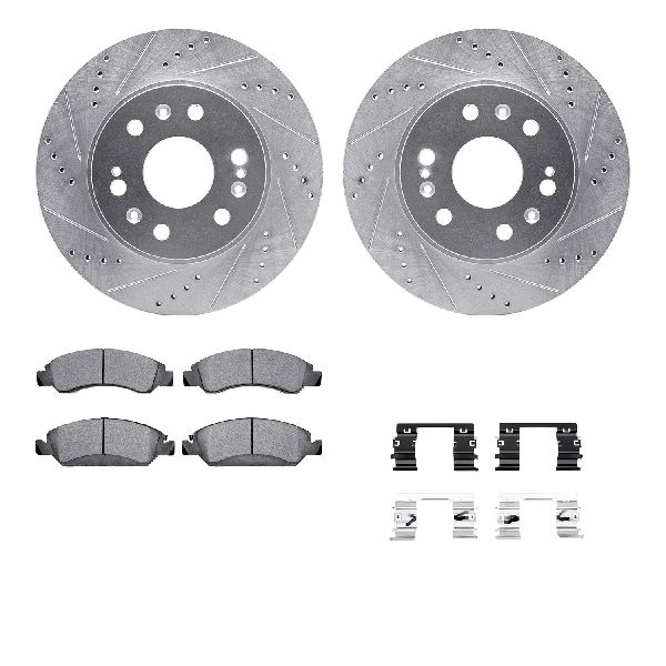 2008-2013 Chevrolet Avalanche Disc Brake Kit - Front (Dynamic Friction)