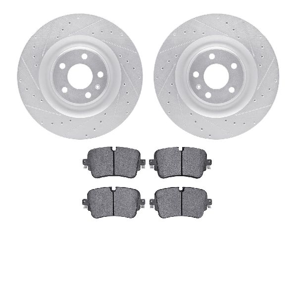 2017-2020 Audi Q7 Disc Brake Kit - Rear (Dynamic Friction)