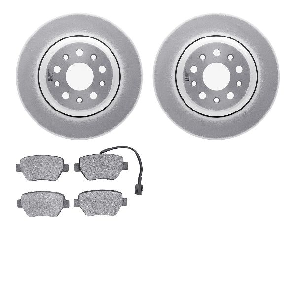 2014-2016 Maserati Ghibli Disc Brake Kit - Rear (Dynamic Friction)