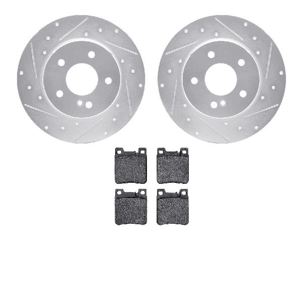 1998-1999 Mercedes-Benz CLK320 Disc Brake Kit - Rear (Dynamic Friction)