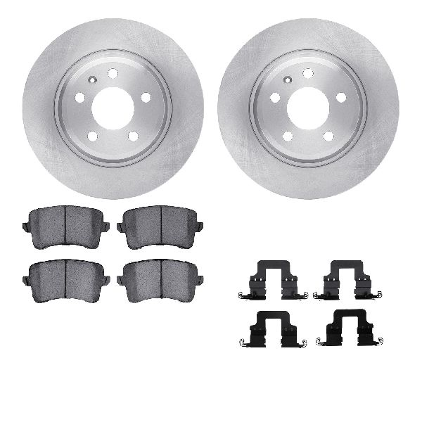 2009-2016 Audi A4 Disc Brake Kit - Rear (Dynamic Friction)