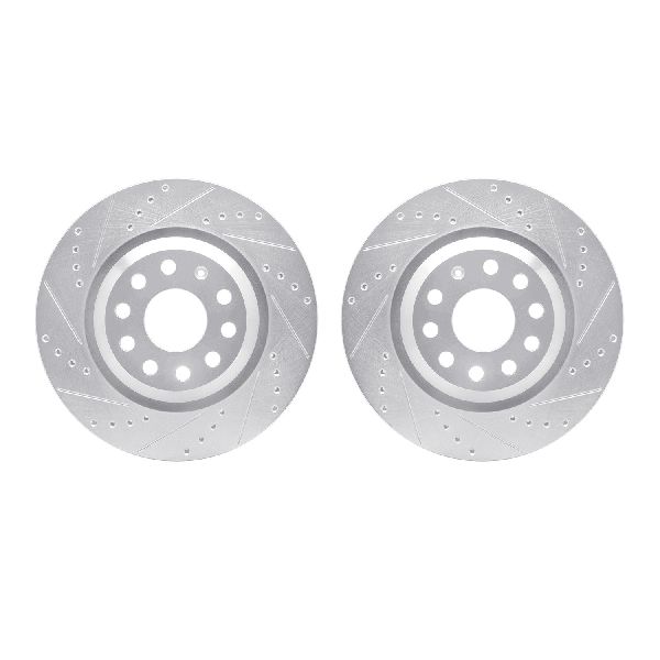 2009-2016 Volkswagen CC Disc Brake Rotor Set - Rear (Dynamic Friction)