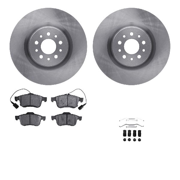 2015-2021 Ram ProMaster City Disc Brake Kit - Front (Dynamic Friction)