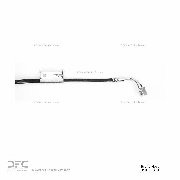 1999-2004 GMC Sierra 2500 Brake Hydraulic Hose - Front Left (Dynamic Friction)
