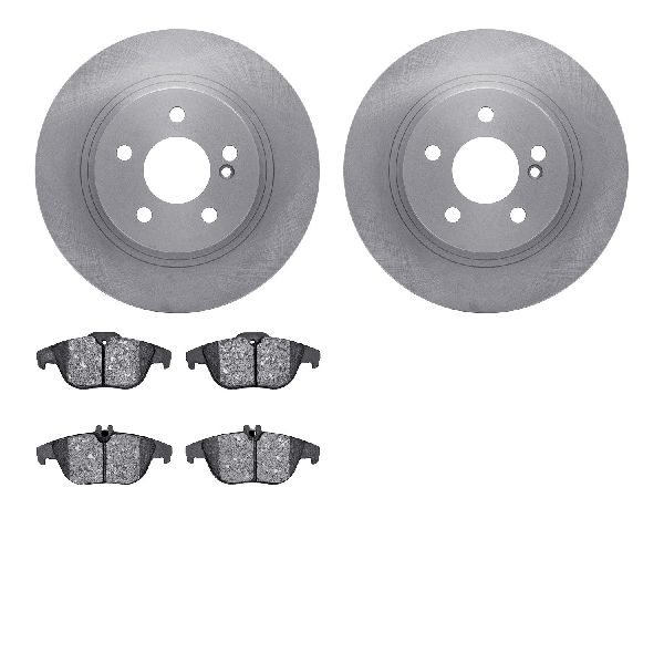 2008-2012 Mercedes-Benz C300 Disc Brake Kit - Rear (Dynamic Friction)