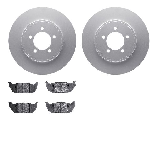 2003-2005 Lincoln Aviator Disc Brake Kit - Rear (Dynamic Friction)