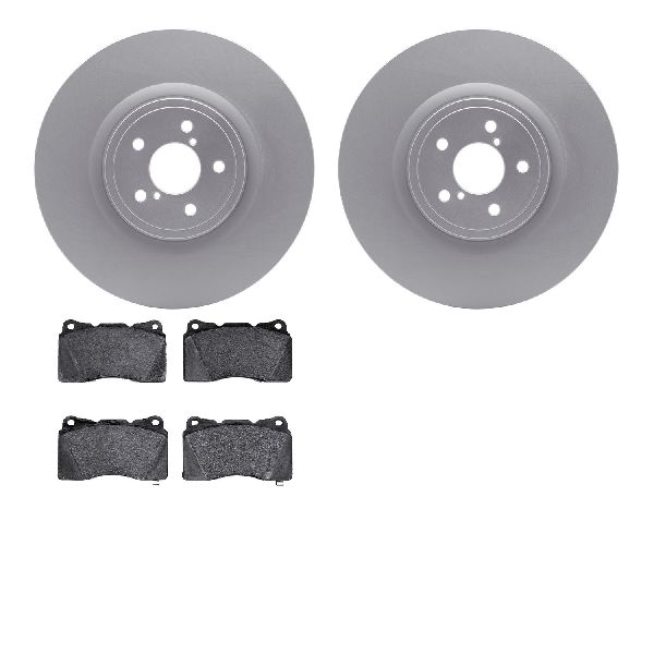 2017-2020 Subaru BRZ Disc Brake Kit - Front (Dynamic Friction)