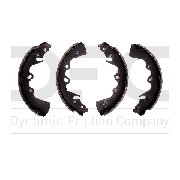 1979-1980 Mazda 626 Drum Brake Shoe Set - Rear (Dynamic Friction)