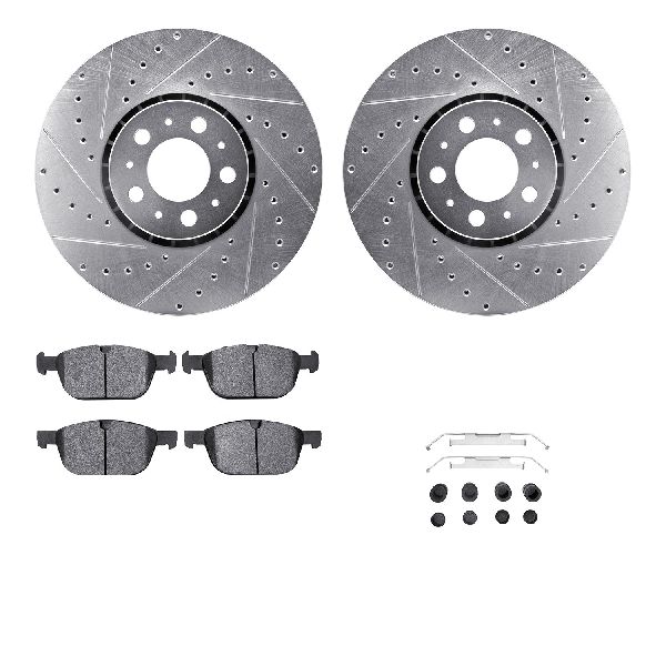 2003-2014 Volvo XC90 Disc Brake Kit - Front (Dynamic Friction)
