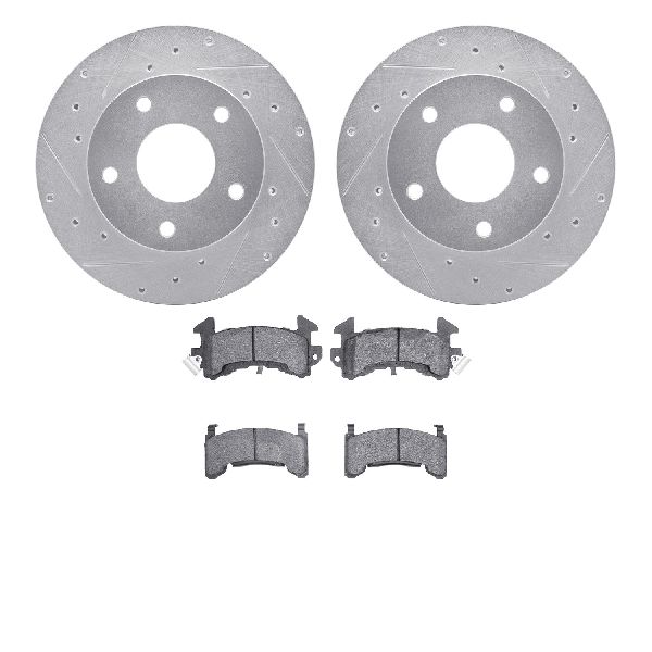 1982-1988 Pontiac Firebird Disc Brake Kit - Rear (Dynamic Friction)