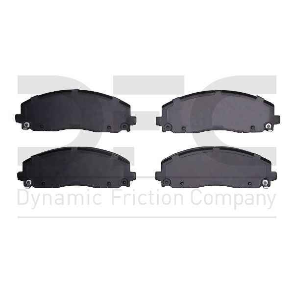 2018-2024 Jeep Wrangler Disc Brake Pad Set - Front (Dynamic Friction)