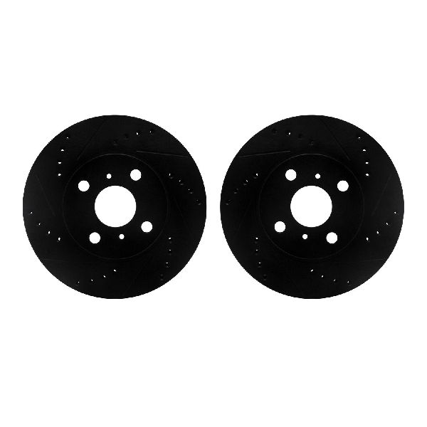2001-2005 Toyota Echo Disc Brake Rotor Set - Front (Dynamic Friction)