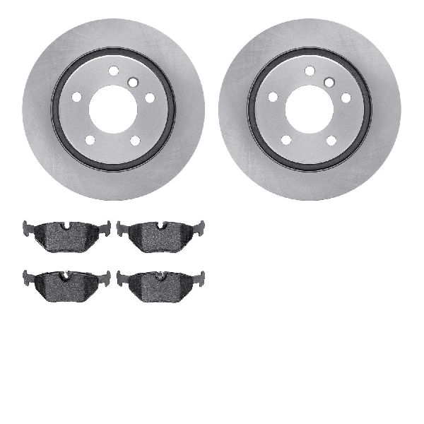 1999-2000 BMW 328i Disc Brake Kit - Rear (Dynamic Friction)