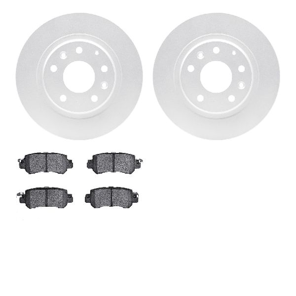 2016-2018 Mazda CX-3 Disc Brake Kit - Rear (Dynamic Friction)