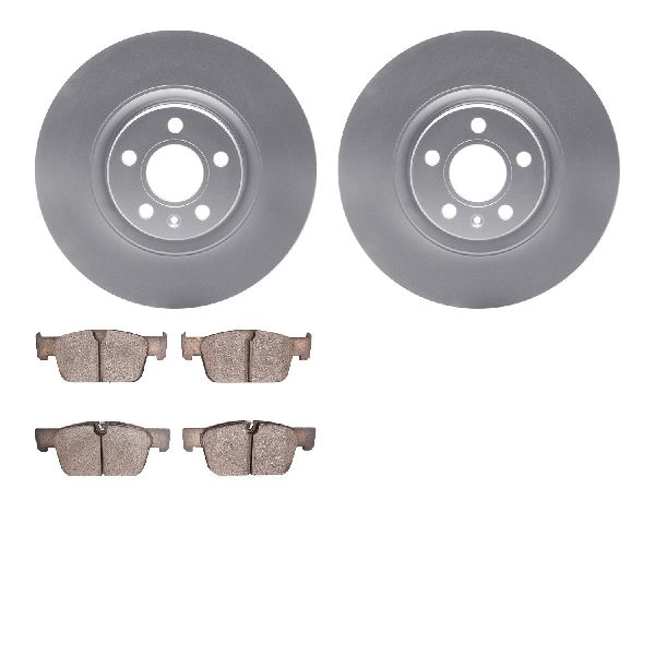 2017-2019 Volvo S90 Disc Brake Kit - Front (Dynamic Friction)
