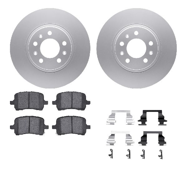 2006-2009 Pontiac Solstice Disc Brake Kit - Front (Dynamic Friction)