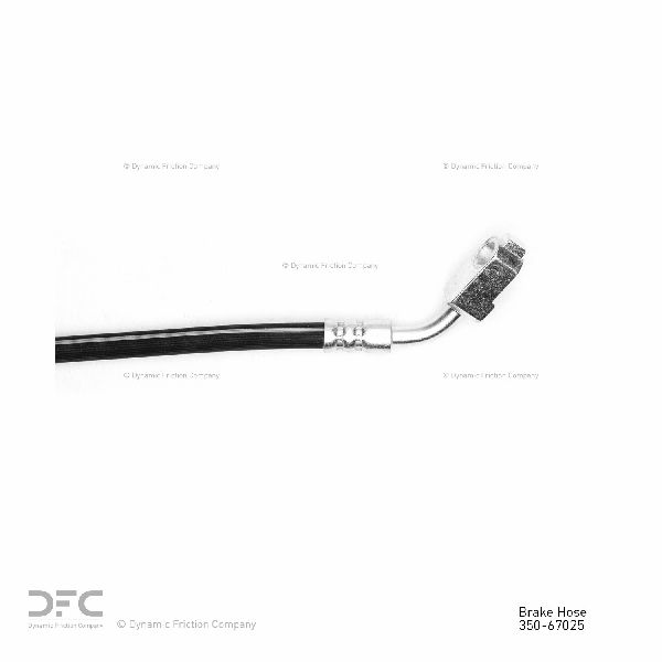1986 Nissan 720 Brake Hydraulic Hose - Front Left (Dynamic Friction)