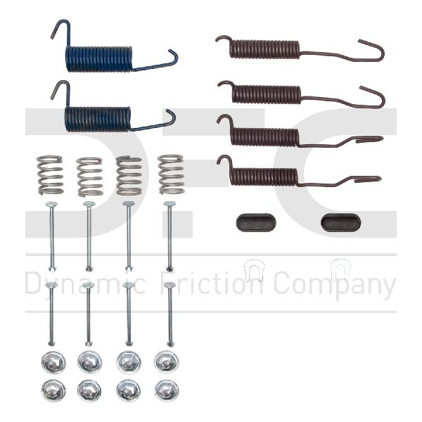 1965-1973 Jeep Wagoneer Drum Brake Hardware Kit - Front or Rear (Dynamic Friction)