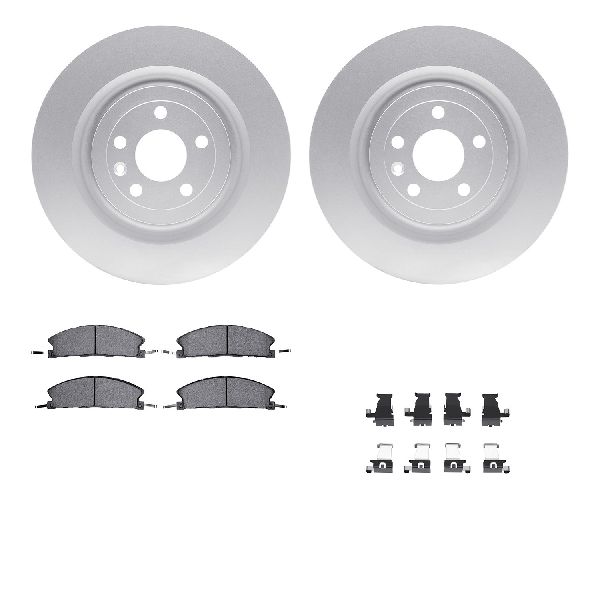 2013-2016 Lincoln MKT Disc Brake Kit - Front (Dynamic Friction)