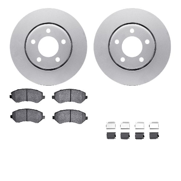 2001-2003 Chrysler Voyager Disc Brake Kit - Front (Dynamic Friction)