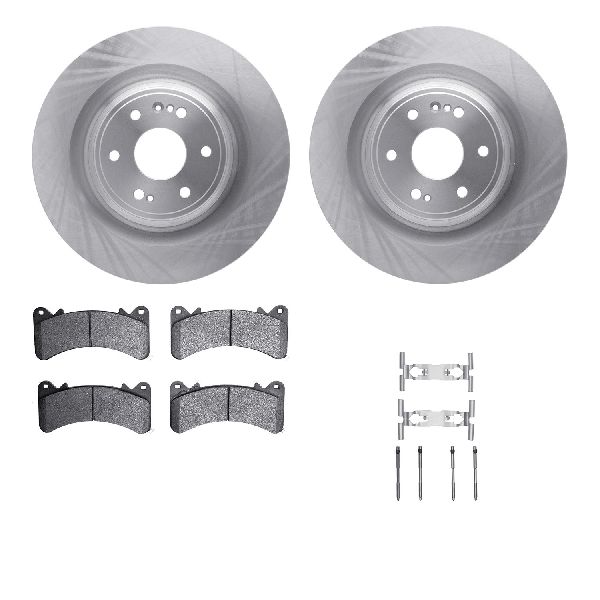 2015-2020 GMC Yukon XL Disc Brake Kit - Front (Dynamic Friction)