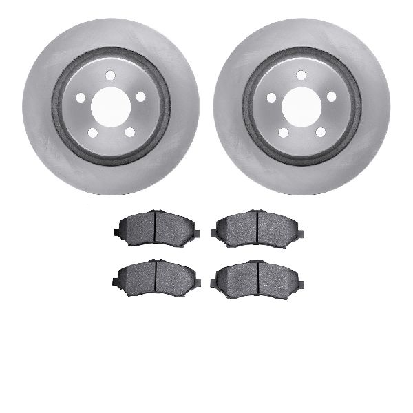 2011-2012 Jeep Liberty Disc Brake Kit - Front (Dynamic Friction)