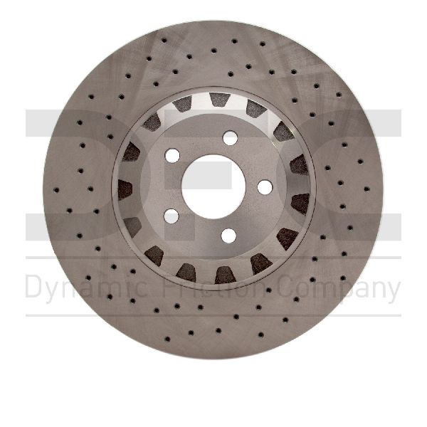 2016-2018 Ford Mustang Disc Brake Rotor - Front Right (Dynamic Friction)