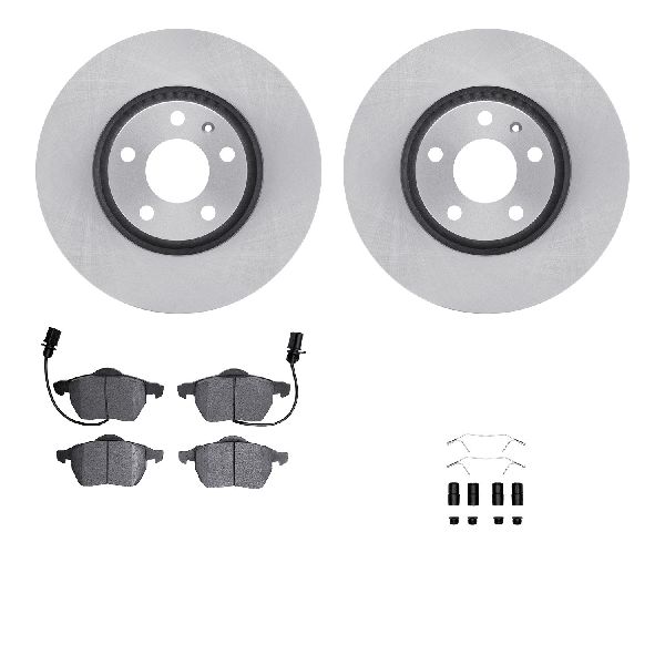 1999-2004 Audi A6 Disc Brake Kit - Front (Dynamic Friction)