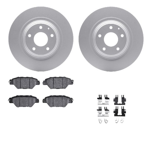 2016-2023 Mazda CX-9 Disc Brake Kit - Rear (Dynamic Friction)