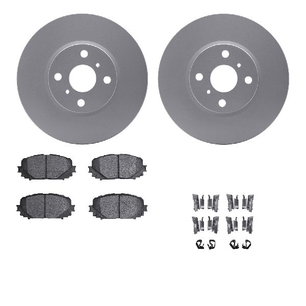 2012-2018 Toyota Yaris Disc Brake Kit - Front (Dynamic Friction)