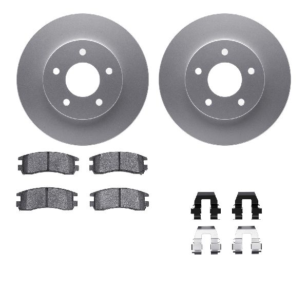 1997-2002 Cadillac Eldorado Disc Brake Kit - Rear (Dynamic Friction)