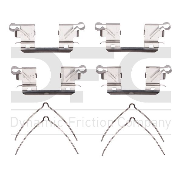 2013-2015 Acura ILX Disc Brake Hardware Kit - Front (Dynamic Friction)