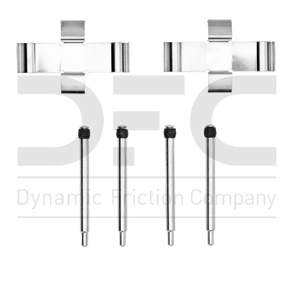 2004-2006 Maserati Quattroporte Disc Brake Hardware Kit - Rear (Dynamic Friction)