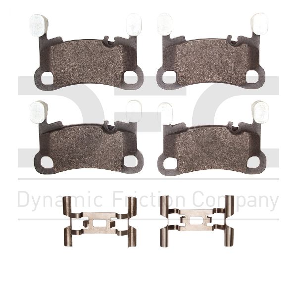 2019-2023 Porsche Cayenne Disc Brake Pad Set - Rear (Dynamic Friction)