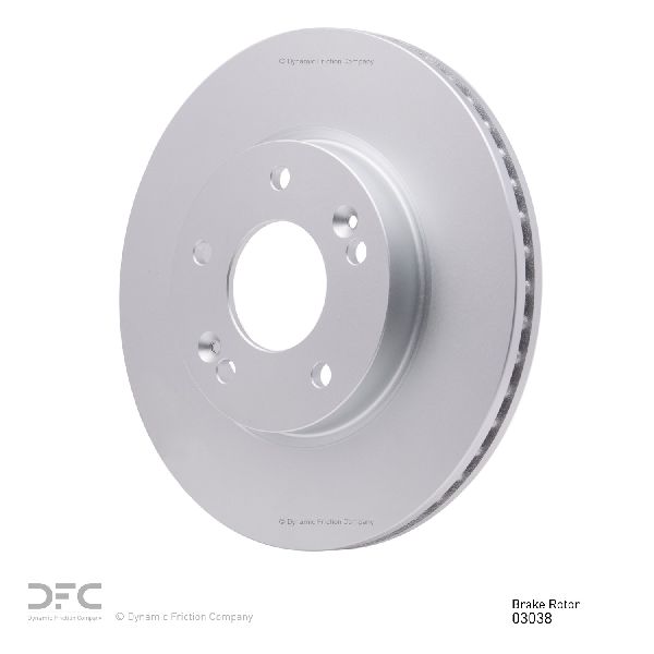 2012-2021 Hyundai Veloster Disc Brake Rotor - Front (Dynamic Friction)