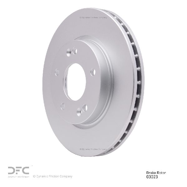 2007-2010 Hyundai Elantra Disc Brake Rotor - Front (Dynamic Friction)
