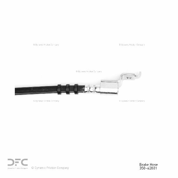1984-1985 Jeep Cherokee Brake Hydraulic Hose - Front Left (Dynamic Friction)