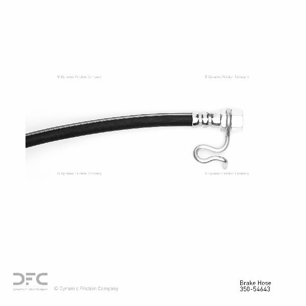 2009-2010 Ford F-150 Brake Hydraulic Hose - Rear Right Lower (Dynamic Friction)