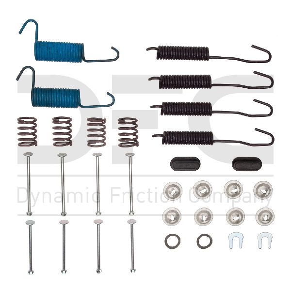 1966 Dodge Charger Drum Brake Hardware Kit - Front (Dynamic Friction)