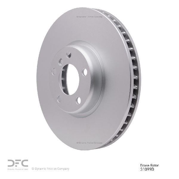 2011-2016 BMW 550i Disc Brake Rotor - Front Left (Dynamic Friction)