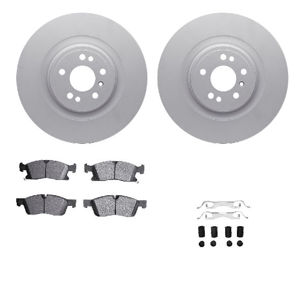 2014-2016 Mercedes-Benz GL450 Disc Brake Kit - Front (Dynamic Friction)
