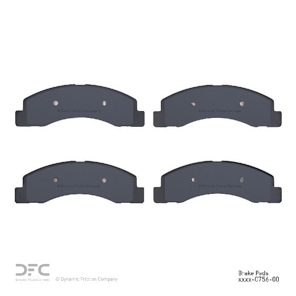 1999-2004 Ford F-350 Super Duty Disc Brake Pad Set - Front (Dynamic Friction)