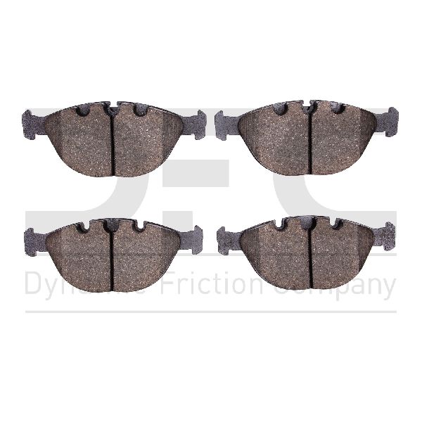 2002-2006 BMW X5 Disc Brake Pad Set - Front (Dynamic Friction)