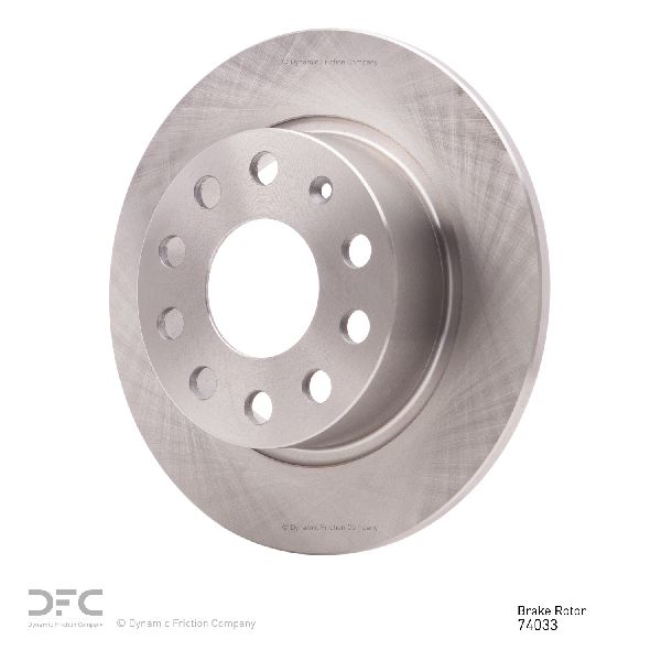 2010-2013 Audi A3 Disc Brake Rotor - Rear (Dynamic Friction)