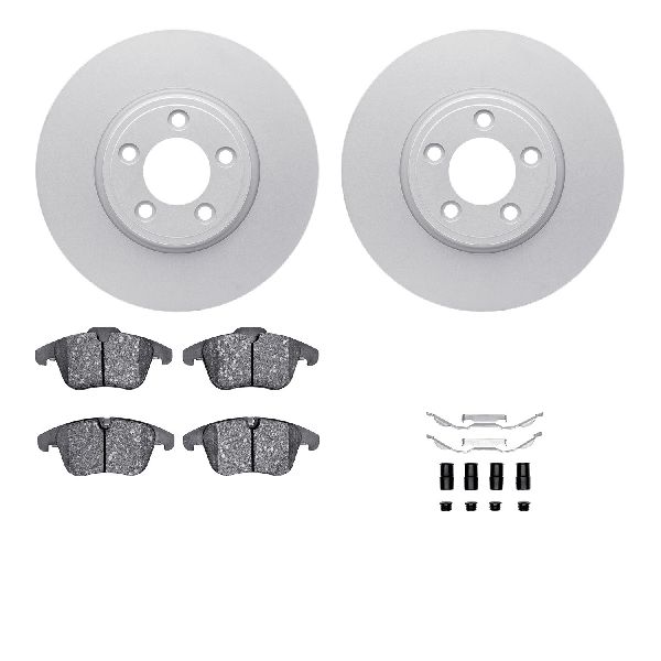 2006-2008 Jaguar S-Type Disc Brake Kit - Front (Dynamic Friction)