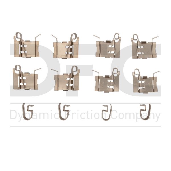 2021-2025 Lexus IS300 Disc Brake Hardware Kit - Rear (Dynamic Friction)