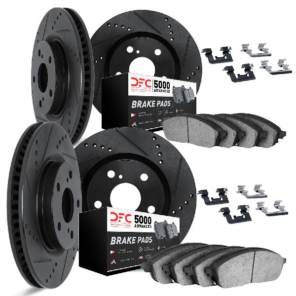 2008-2012 INFINITI EX35 Disc Brake Kit - Front and Rear (Dynamic Friction)