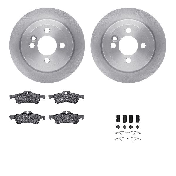 2002-2008 Mini Cooper Disc Brake Kit - Rear (Dynamic Friction)