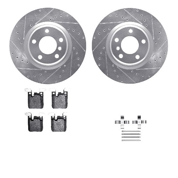 2014-2016 BMW 428i Disc Brake Kit - Rear (Dynamic Friction)